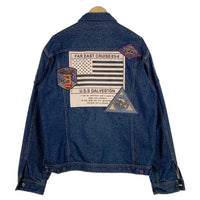 AVIREX アヴィレックス TOP GUN DENIM JACKET トップガン デニムジャケット インディゴ 6112113 Size 2XL 福生店