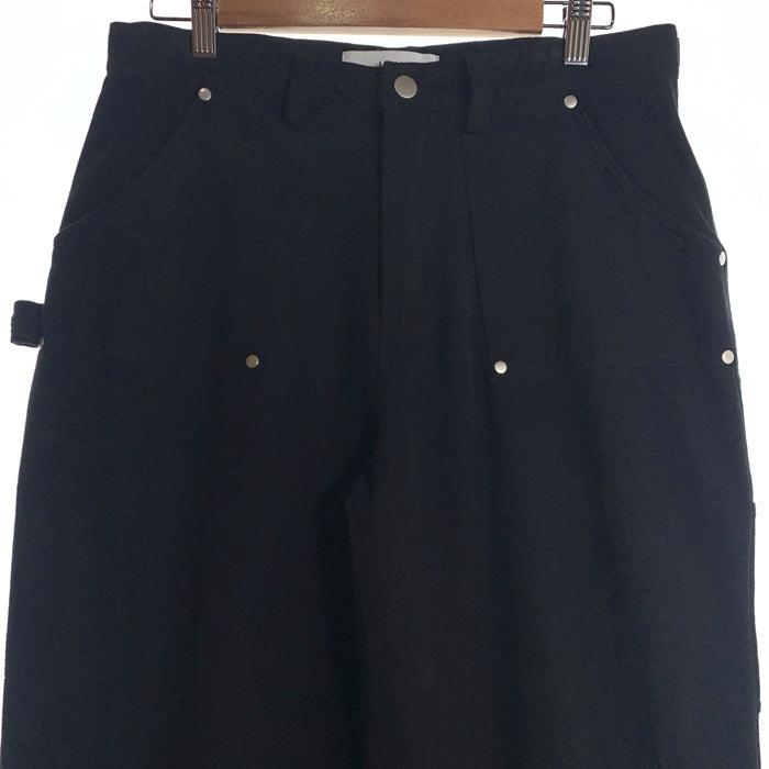 liju モールスキン ペインターパンツ ブラック コットン ダメージ加工 Size 32 福生店