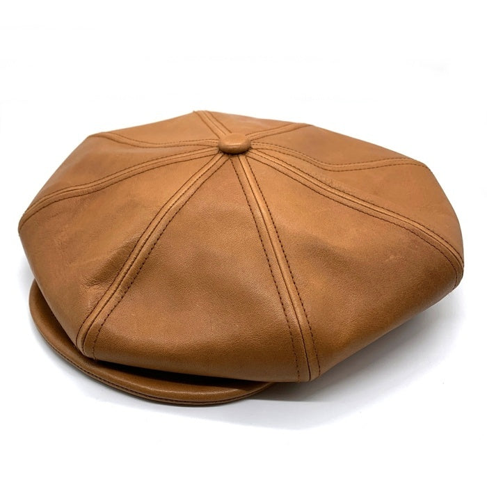 Schott ショット ONE STAR Leather Casquette ワンスター レザーキャスケット ブラウン 福生店