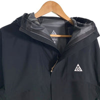 Nike ACG ナイキエーシージー Cascade Rains カスケード レイン ジップアップジャケット ブラック ポリエステル DV9416-010 Size M 福生店