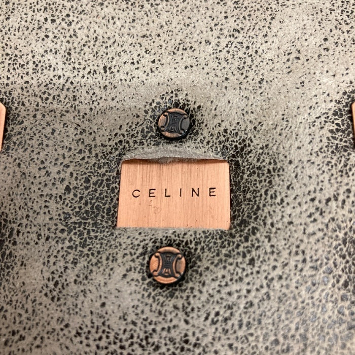 CELINE セリーヌ ムートンボア ワンショルダーバッグ グレー 瑞穂店