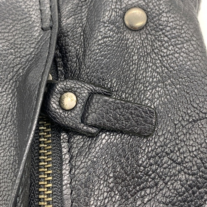PORTER ポーター RAMBLER ランブラー ゴートスキン レザーショルダーバッグ ブラック 322-01325 福生店