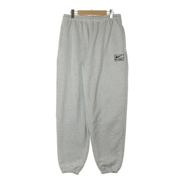 NIKE ナイキ×Stussy ステューシー FN5231-050 23AW Fleece Pant フリーススウェットパンツ グレー sizeM 瑞穂店