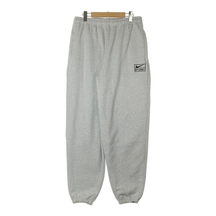 NIKE ナイキ×Stussy ステューシー FN5231-050 23AW Fleece Pant フリーススウェットパンツ グレー sizeM 瑞穂店