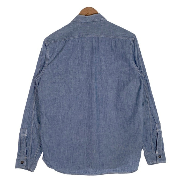 FREE WHEELERS フリーホイラーズ NEAL CASSADY シャンブレー ワークシャツ ブルー Size 16 福生店