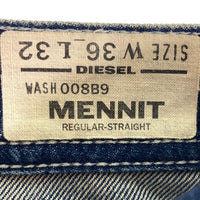 DIESEL ディーゼル MENNIT ダメージ USED加工 デニムパンツ インディゴ sizeW36 瑞穂店