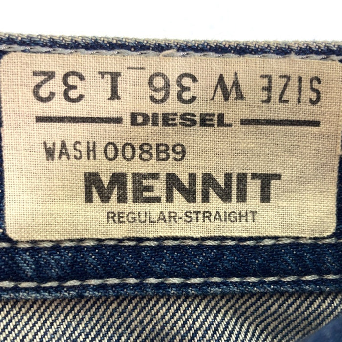 DIESEL ディーゼル MENNIT ダメージ USED加工 デニムパンツ インディゴ sizeW36 瑞穂店