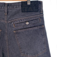 KAPITAL キャピタル 14oz ブラックデニム ポートバギーパンツ EK-1645LP Size 3 福生店
