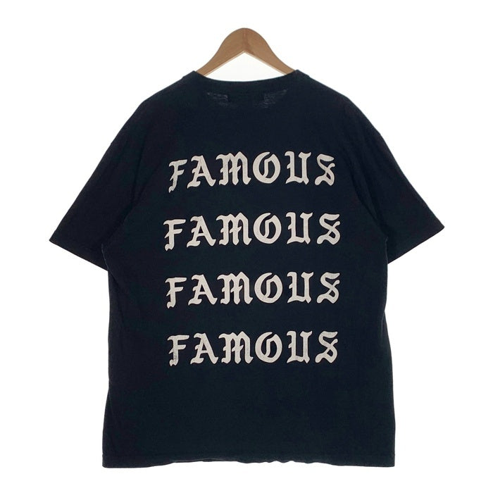 WORLD wide FAMOUS ワールドワイドフェイマス 2pac ビギー プリントTシャツ ブラック Size XXL 福生店