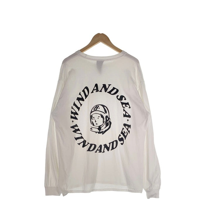 BILLIONAIRE BOYS CLUB ビリオネアボーイズクラブ WIND AND SEA ウィンダンシー 長袖 Tシャツ ホワイト Size L 福生店