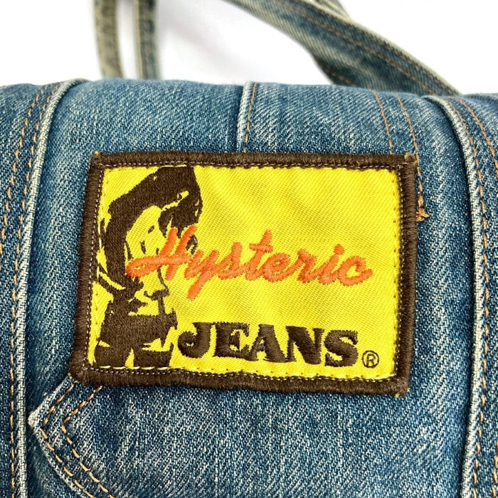 HYSTERIC GLAMOUR ヒステリックグラマー デニムハンドバッグ ライトインディゴ 瑞穂店
