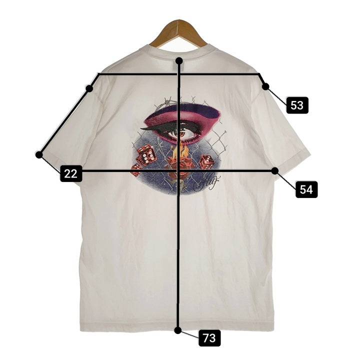 HUF ハフ プリントTシャツ ホワイト Size L 福生店