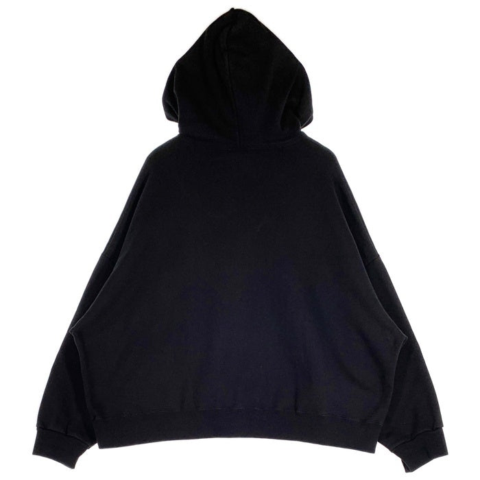 SAINT Mxxxxxx セントマイケル HOODIE RIBON SAINT BLACK プルオーバー フーディー スウェットパーカー ブラック SM-YS1-0000-039 Size L 福生店