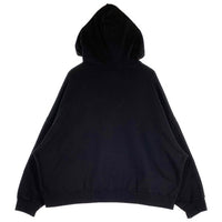 SAINT Mxxxxxx セントマイケル HOODIE RIBON SAINT BLACK プルオーバー フーディー スウェットパーカー ブラック SM-YS1-0000-039 Size L 福生店