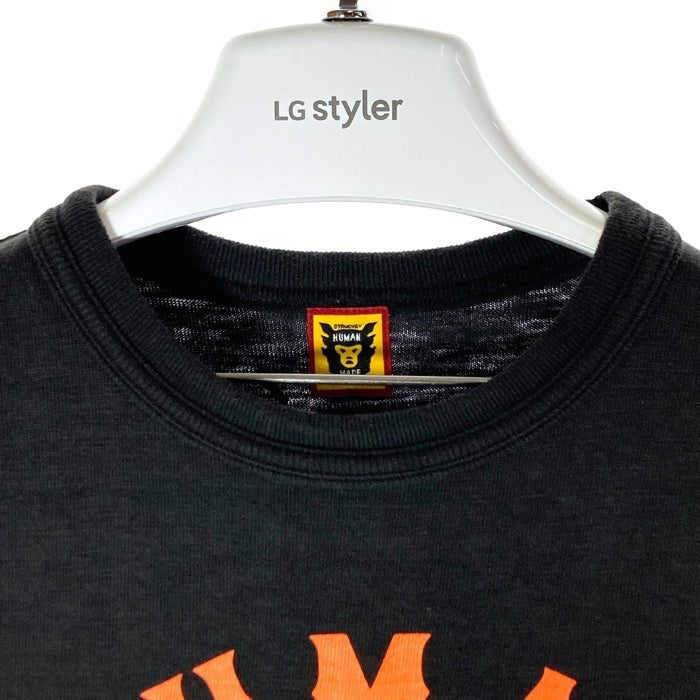 HUMAN MADE ヒューマンメイド イーグルロゴ デカロゴTシャツ ブラック sizeS 瑞穂店