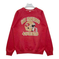 FRUIT OF THE LOOM フルーツオブザルーム USA製 49ers スウェットトレーナー レッド sizeL 瑞穂店