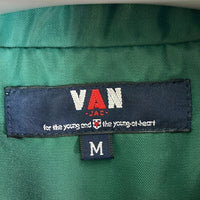 VAN ヴァン アーチロゴ コーチジャケット グリーン sizeM 瑞穂店