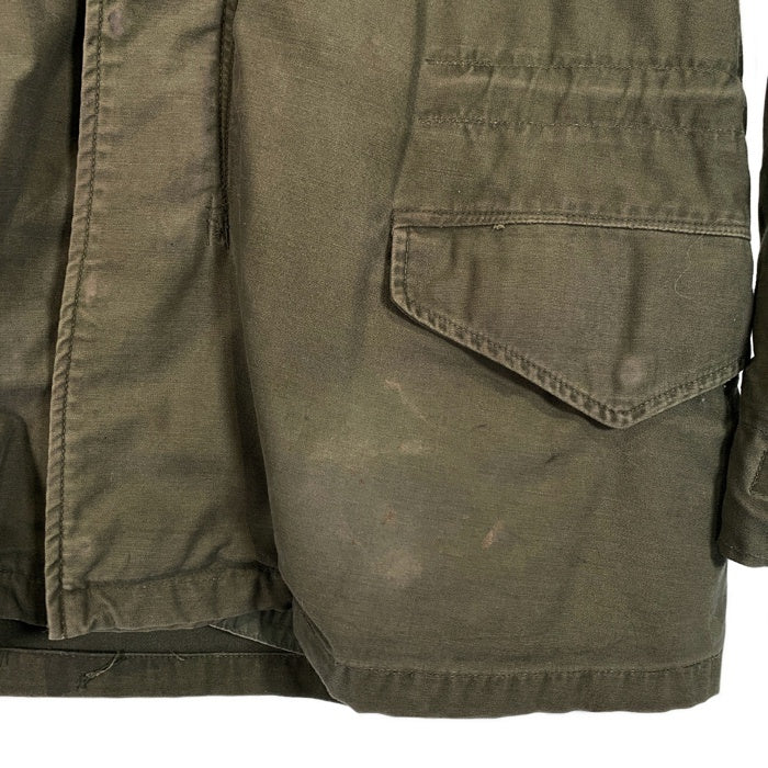 60's U.S.ARMY 米陸軍 M-65 1st ミリタリーフィールドジャケット オリーブ アルミジップ エポーレット無 Size S-S 福生店