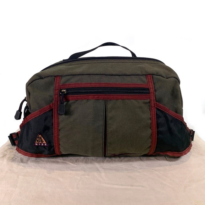 90's NIKE ACG ナイキエーシージー Technical Body Bag ショルダーバッグ カーキ 福生店