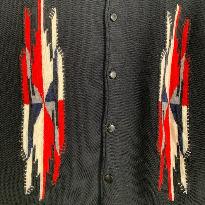 Needles ニードルズ V Neck Cardigan - Chimayo Vネックカーディガン チマヨ ウール ブラック OT268 Size L 福生店