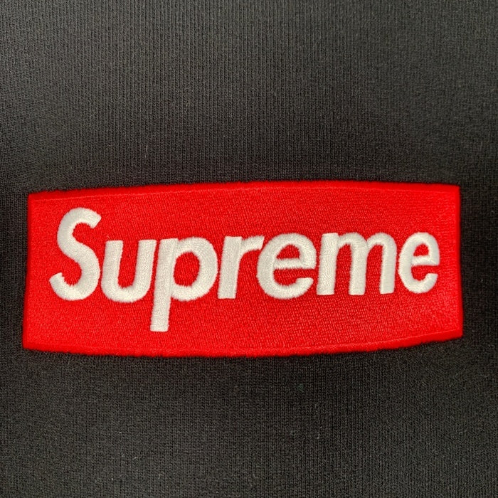 SUPREME シュプリーム 22AW Box Logo Crewneck ボックスロゴ クルーネックスウェットトレーナー ブラック 赤ボックス Size XXL 福生店