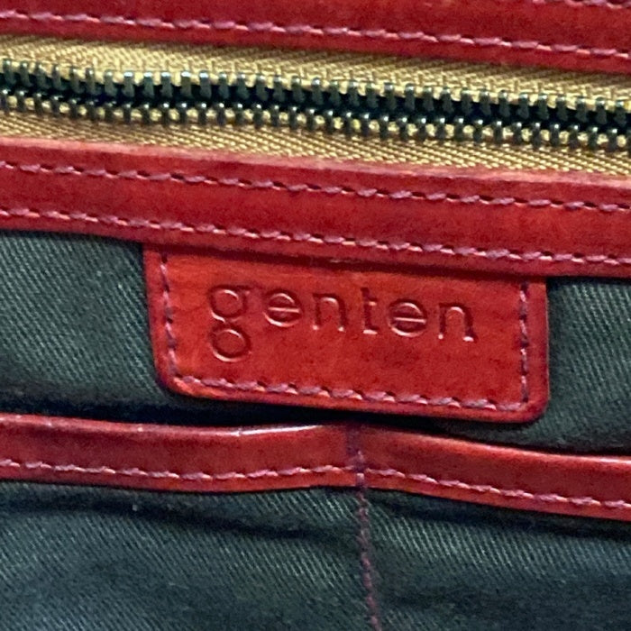 genten ゲンテン  レザートートバッグ レッド 瑞穂店