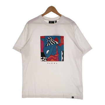 Parra パラ THE FARMHOUSE T-SHIRT ザファームハウス プリントTシャツ ホワイト Size M 福生店