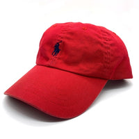 POLO RALPH LAUREN ポロラルフローレン ポニーロゴ  6パネル キャップ レッド 福生店