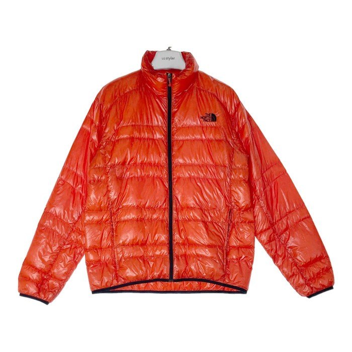 THE NORTH FACE ノースフェイス ND18174 LIGHT HEAT JACKET ライト ヒート ダウン ジャケット オレンジ sizeXL 瑞穂店