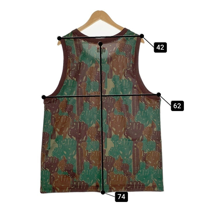 SUPREME シュプリーム 23SS Hardies Camo Basketball Jersey カモ バスケットボールジャージ タンクトップ ゲームシャツ グリーン Size XL 福生店