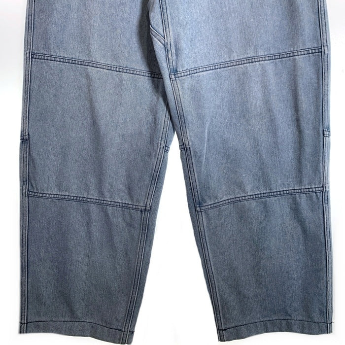 THE NORTH FACE PURPLE LABEL ノースフェイスパープルレーベル Denim Field Pants デニムフィールドパンツ ダブルニー ライトブルー NT5001N Size 34 福生店