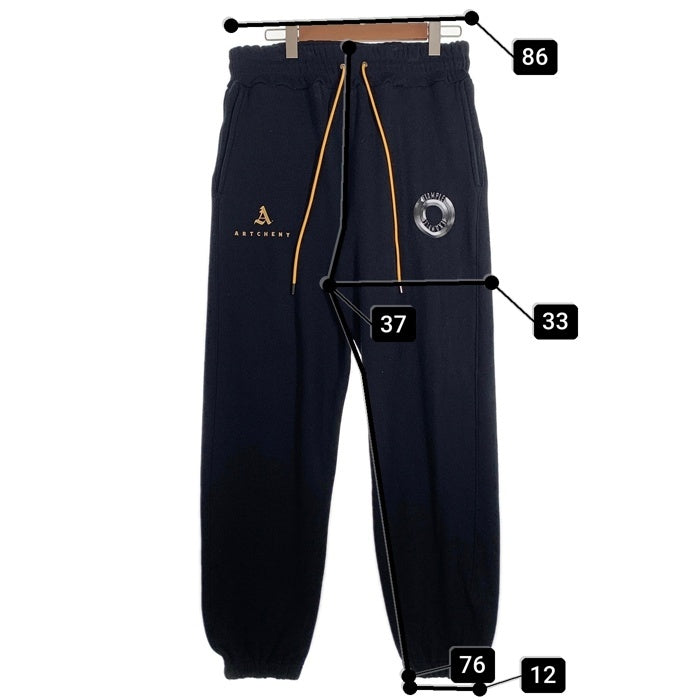 EXAMPLE エグザンプル ARTCHENY アーケニー SWEAT PANTS スウェットパンツ ブラック Size 4 福生店