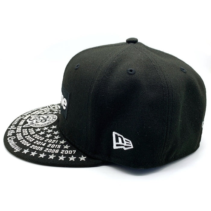 SUPREME シュプリーム 21AW NEW ERA ニューエラ 59FIFTY Undisputed Box Logo Cap ボックスロゴ ベースボールキャップ ブラック Size 7 3/8 (58.7cm) 福生店