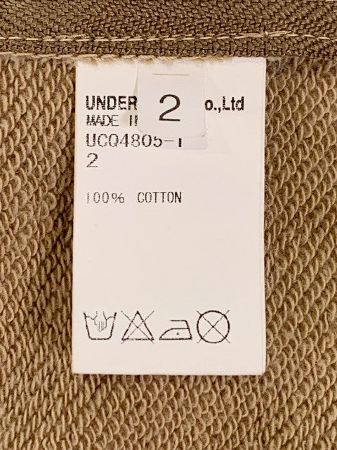 UNDERCOVER アンダーカバー 16SS SCAB期 復刻 5分袖 スウェットパーカー ベージュ Size 2 福生店