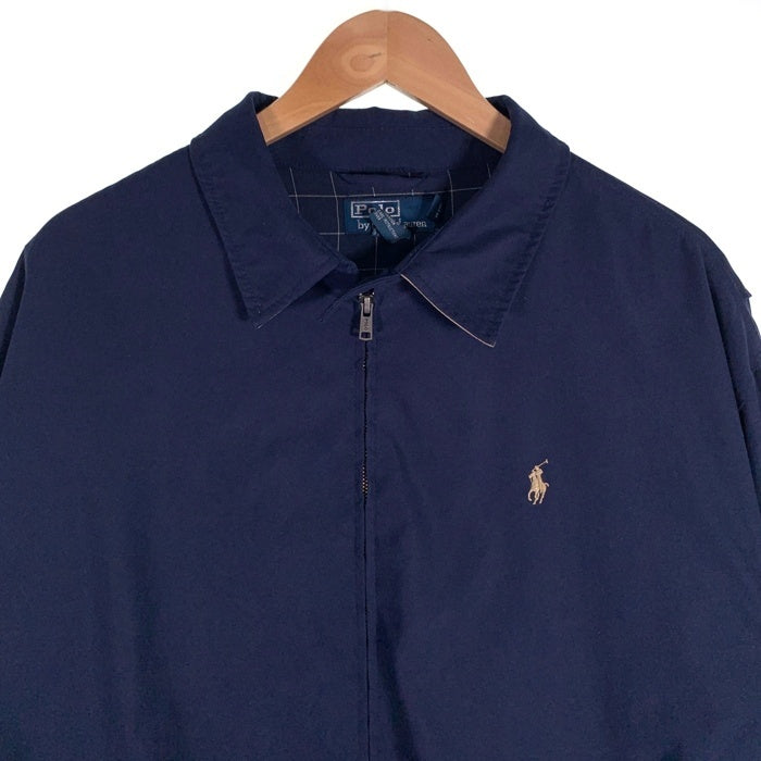 Polo By Ralph Lauren ポロ バイ ラルフローレン スイングトップ ジャケット ネイビー Size XL 福生店