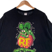 Rat Fink ラットフィンク 半袖 Tシャツ ブラック Size 2XL相当 福生店