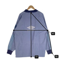 UMBRO アンブロ ICONIC DRILL TOP アイコニック ドリルトップ ブルー UU5SWB10MB Size ASIA XL 福生店