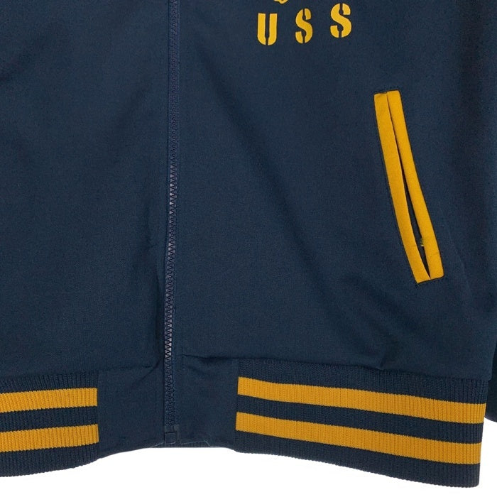 Ted Company テッドカンパニー トラックジャケット ジャージトップ プリント ネイビー イエロー Size M 福生店