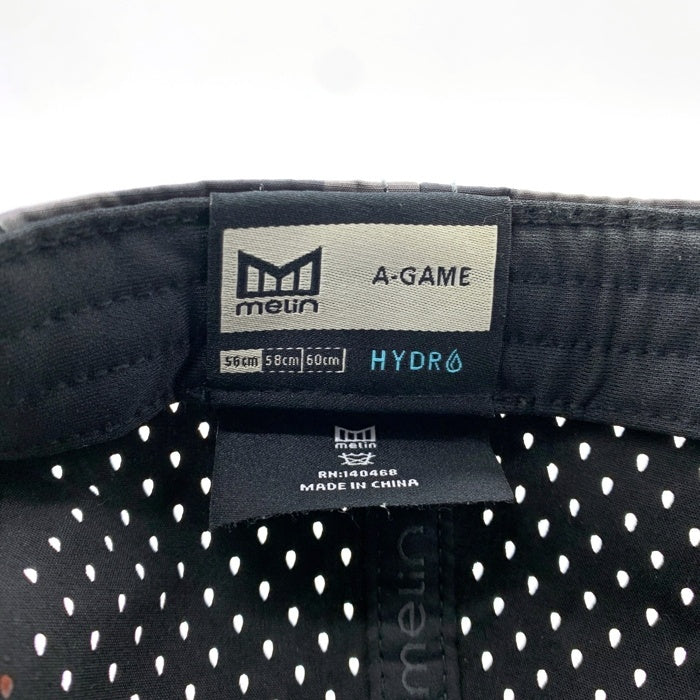 Merin メリン HYDRO A-GAME スナップバック メッシュキャップ ブラック カモフラージュ 福生店
