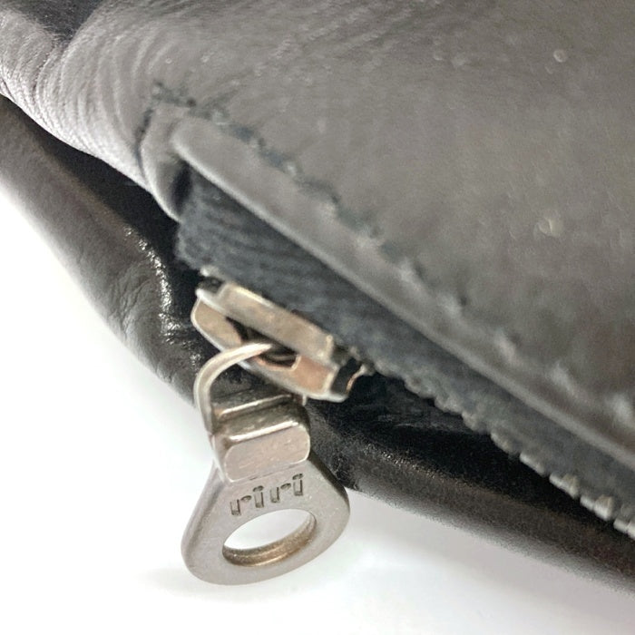 ISAMU KATAYAMA BACKLASH イサムカタヤマ バックラッシュ GAIEDE ゲアディ BL-05 Body Bag レザー ボディバッグ ブラック 瑞穂店