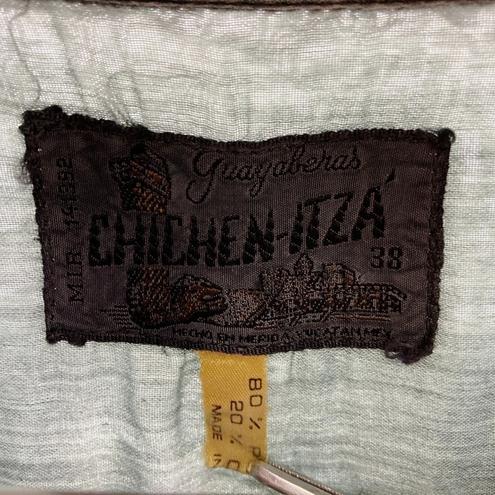 CHICHEN-ITZA チチェンイッツァ 70s キューバシャツ グレー size38 瑞穂店