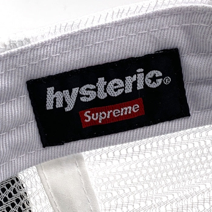 SUPREME シュプリーム HYSTERIC GLAMOUR ヒステリックグラマー VANSON ヴァンソン 24AW Vanson Leather Mesh Back 6-Panel メッシュキャップ ブルー ホワイト 福生店