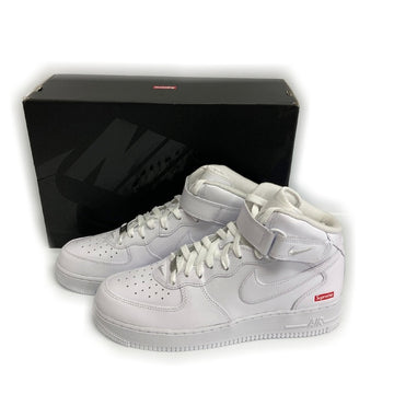 NIKE ナイキ スニーカー FZ8784-100 Supreme Air Force 1 Mid White ホワイト 28cm 瑞穂店