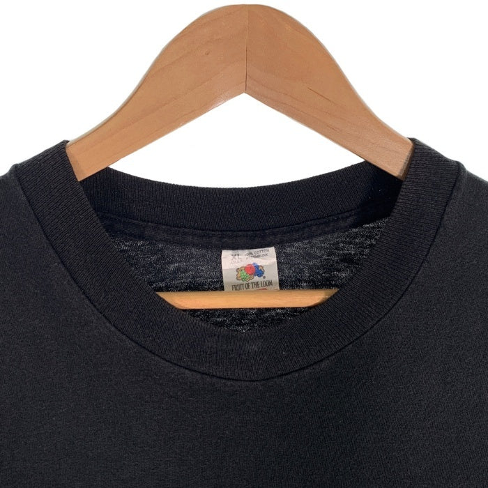 90's Marlboro マルボロ coyote bluff コヨーテ バックプリント ポケットTシャツ ブラック フルーツ Size XL 福生店