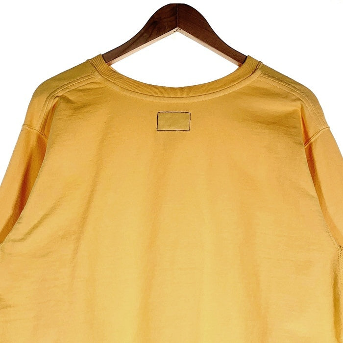THE NORTH FACE PURPLE LABEL ノースフェイス パープルレーベル 10oz Mountain Crew Neck Sweat クルーネックスウェットトレーナー イエロー NT6303N Size L 福生店