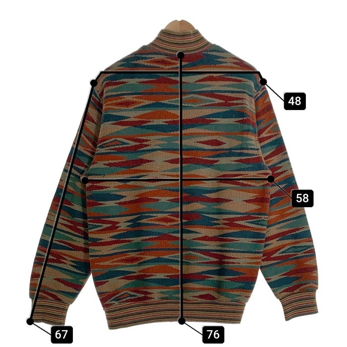 MISSONI SPORT ミッソーニ スポーツ ウール アクリル モックネック セーター マルチカラー イタリア製 Size M 福生店