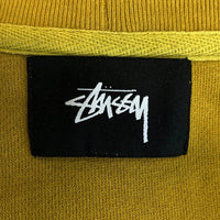 STUSSY ステューシー インサイドアウト ラグランスリーブ クルーネックスウェットトレーナー ゴールド 218055 Size M 福生店