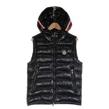 MONCLER モンクレール LANOUX GILET LANOUX VEST ロゴワッペン ダウンベスト ブラック  D20914333005 Size 3 福生店