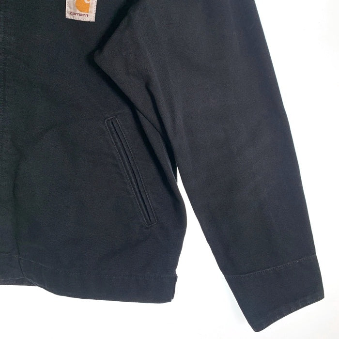 Carhartt WIP カーハートワークインプログレス DETROIT JACKET デトロイトジャケット ダック地 裏地なし ブラック 2 I034819.00E Size M 福生店