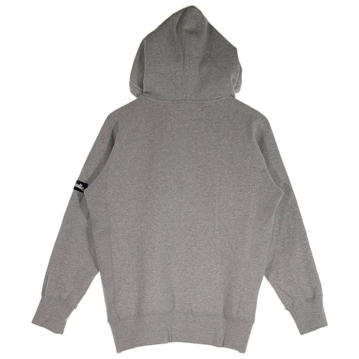 ballaholic ボーラホリック Small Logo Sweat Full Zip Hoodie スモールロゴ スウェット ジップ フーディー パーカー グレー Size L 福生店
